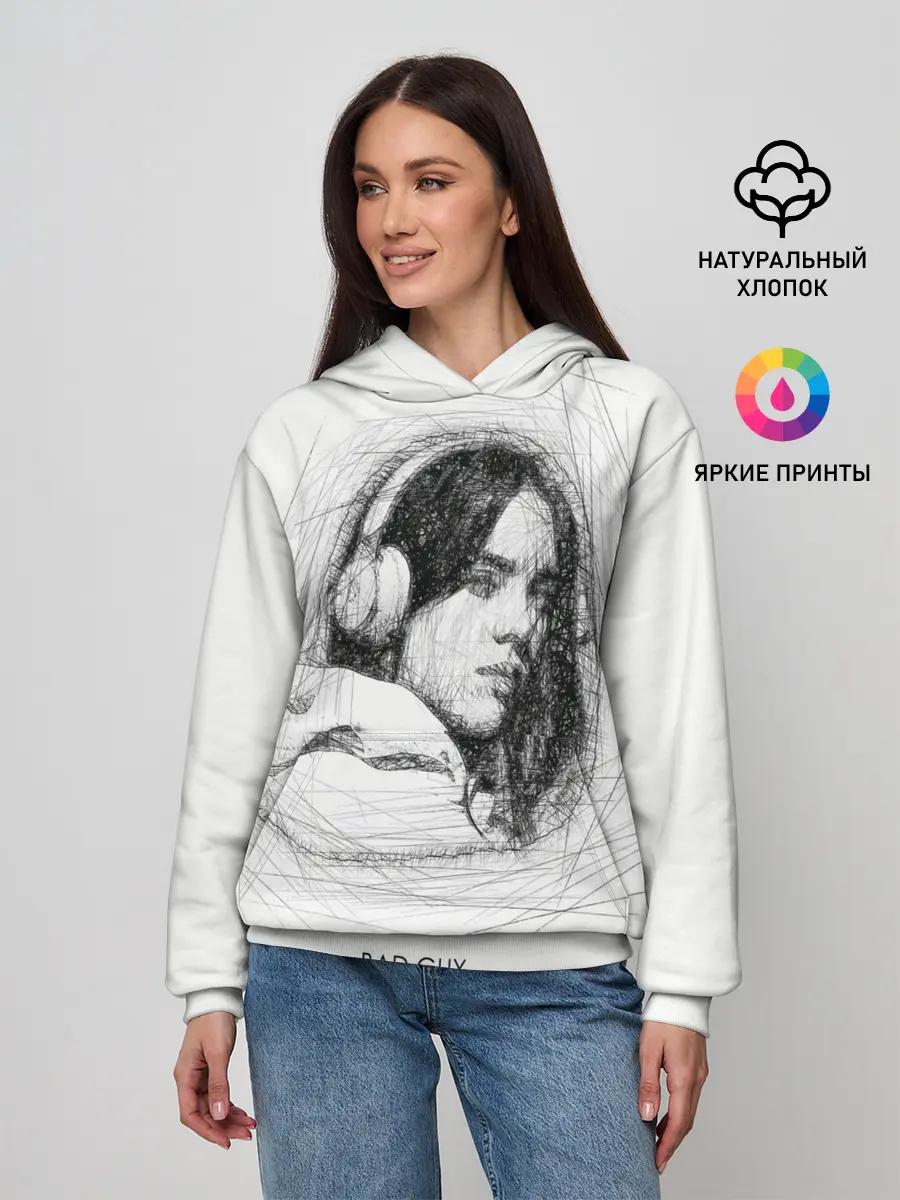 Женское худи / Billie Eilish