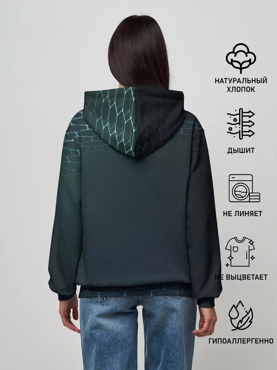 Женское худи / BMW i8 Turbo тюнинговая.