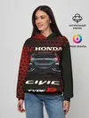 Женское худи / Honda Civic Type R.