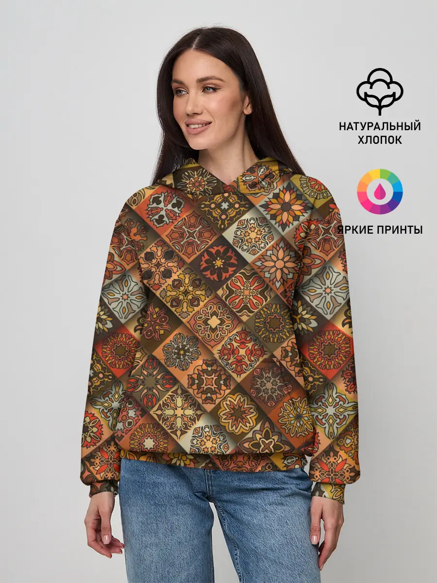 Женское худи / СЛАВЯНСКАЯ СИМВОЛИКА