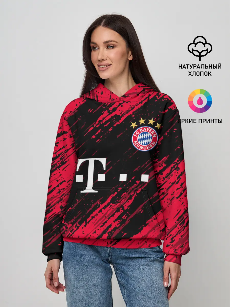 Женское худи / BAYERN MUNCHEN / БАВАРИЯ.