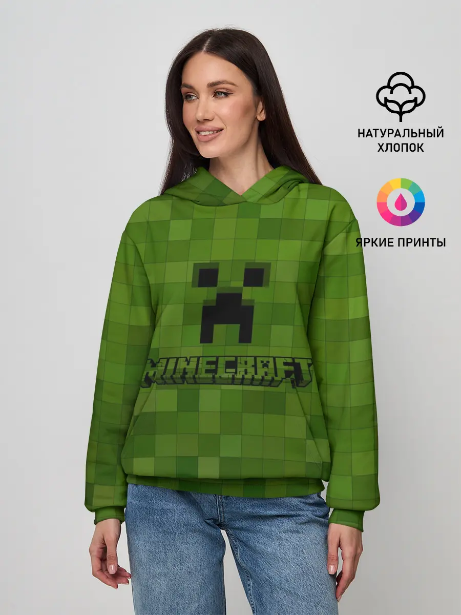 Женское худи / Minecraft