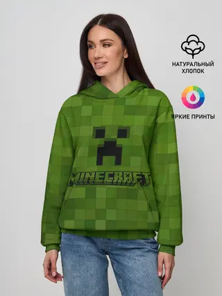 Женское худи / Minecraft