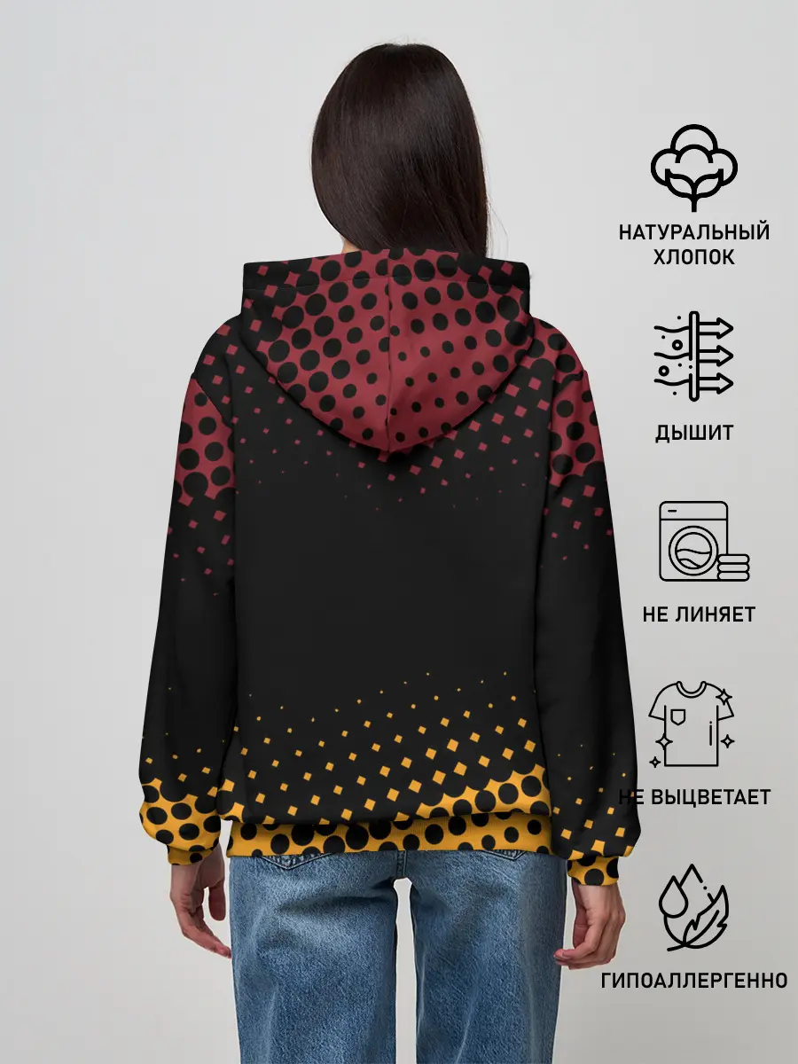 Женское худи / CYBERPUNK 2077 / VALENTINO.