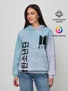 Женское худи / BTS / БТС.