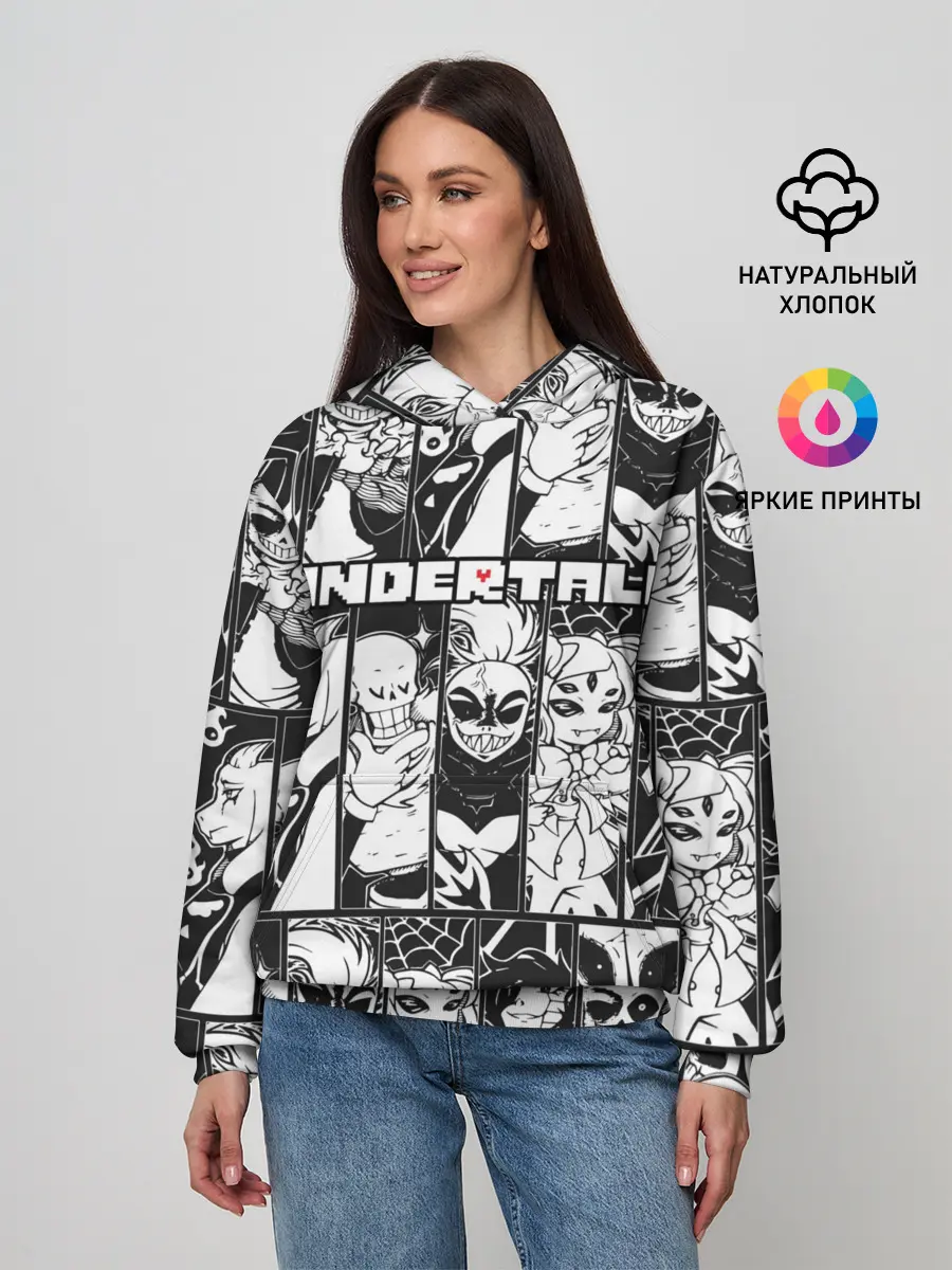 Женское худи / UNDERTALE