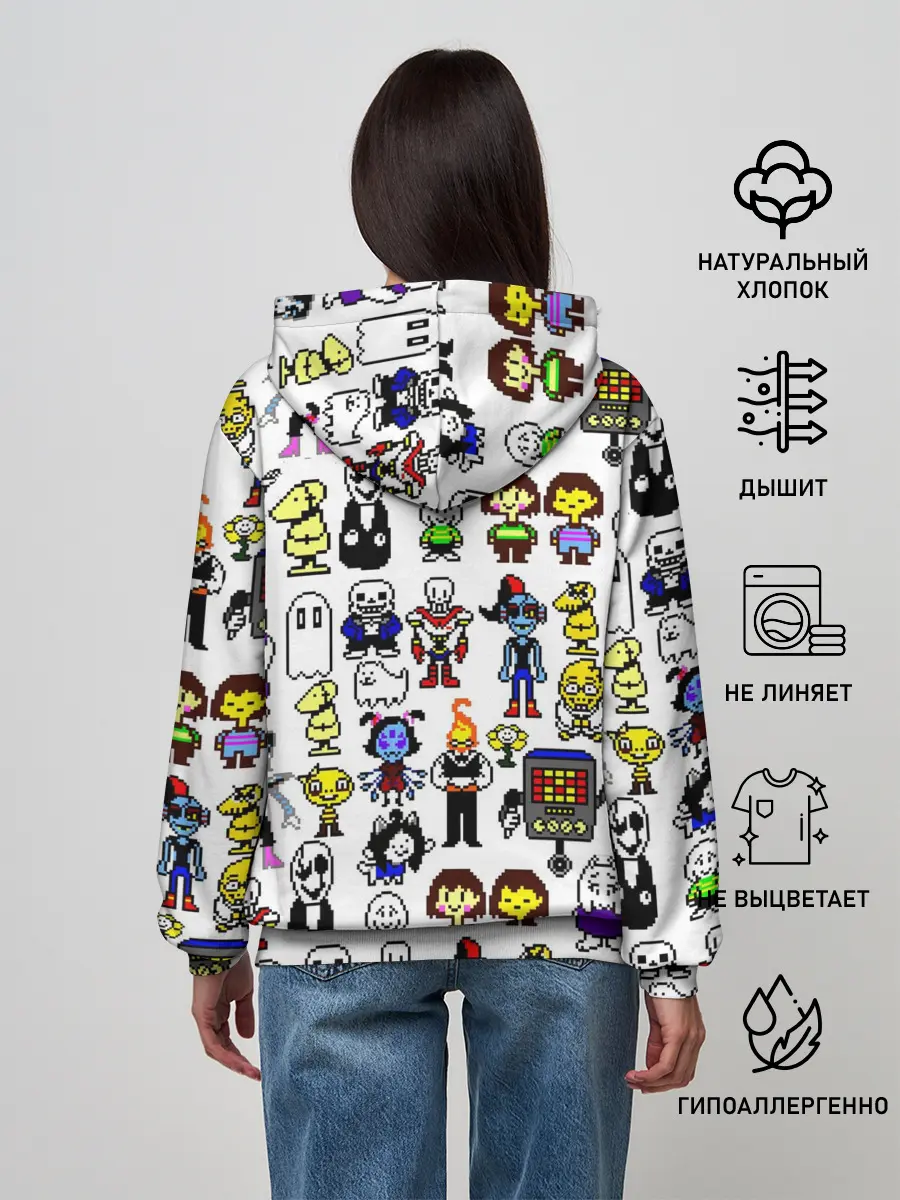 Женское худи / UNDERTALE