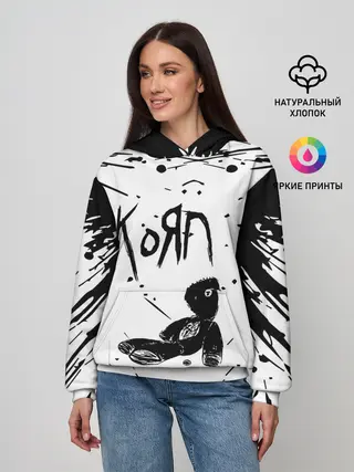 Женское худи / korn