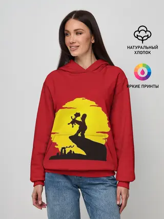 Женское худи / КОРОЛЬ БАРТ