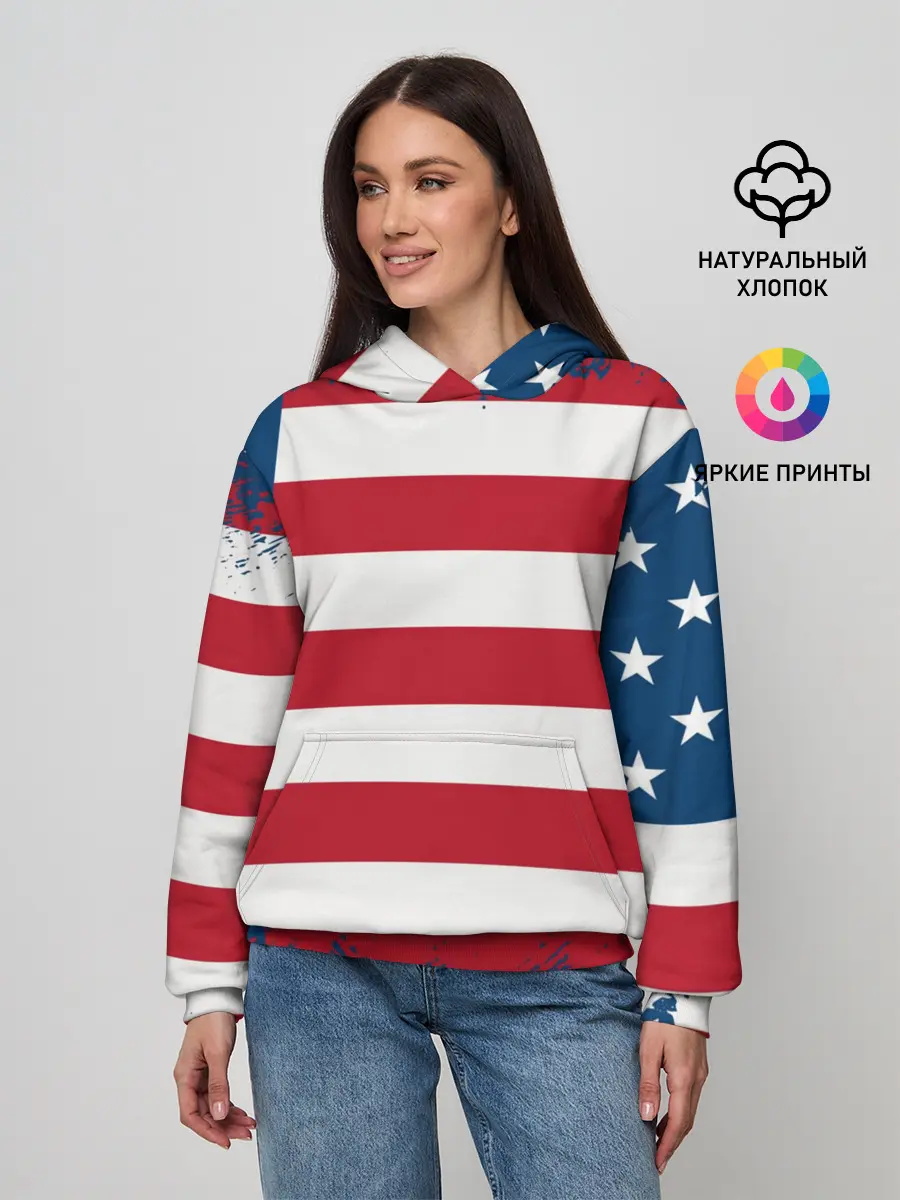 Женское худи / Америка