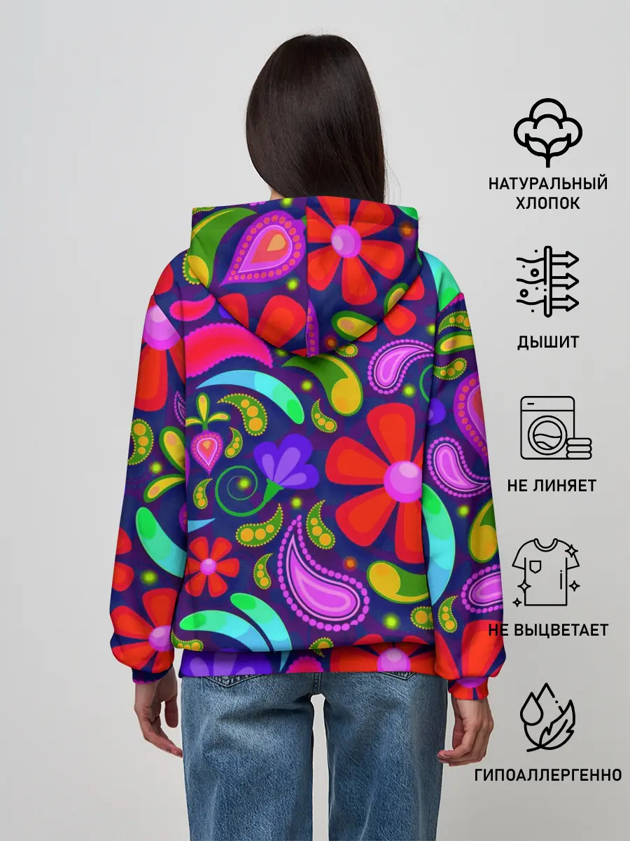 Женское худи / Flower$$$