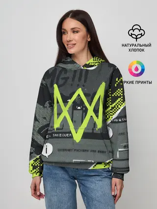 Женское худи / WATCH DOGS: LEGION.