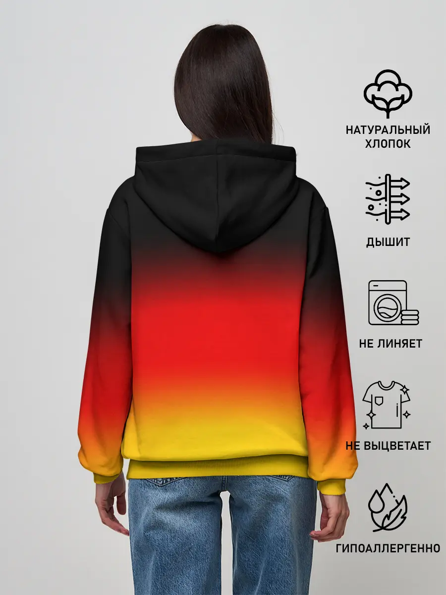 Женское худи / RAMMSTEIN АВТОГРАФЫ УЧАСТНИКОВ