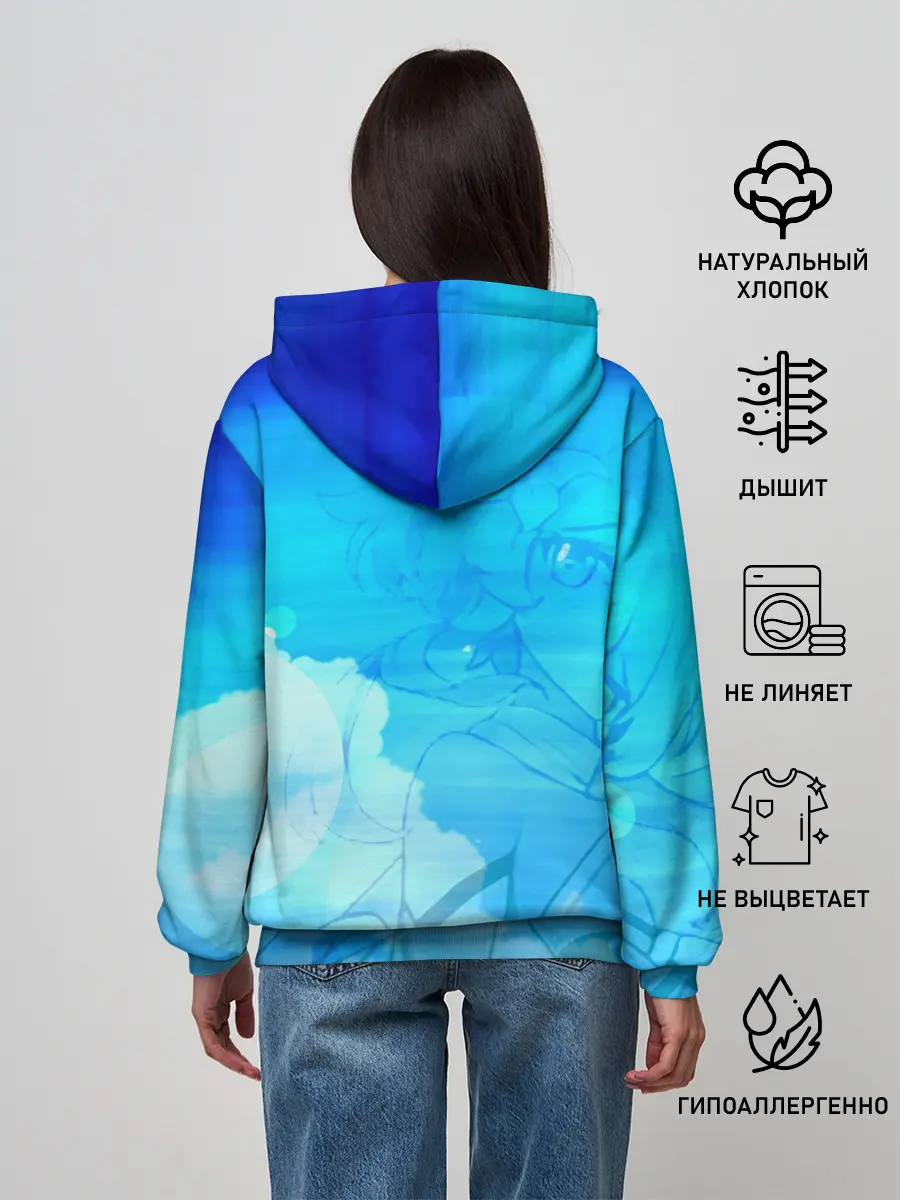 Женское худи / Genshin Impact - Lumine