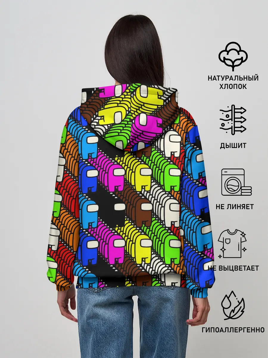 Женское худи / AMONG US