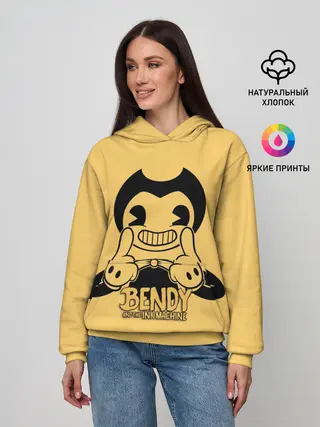 Женское худи / Bendy And The Ink Machine