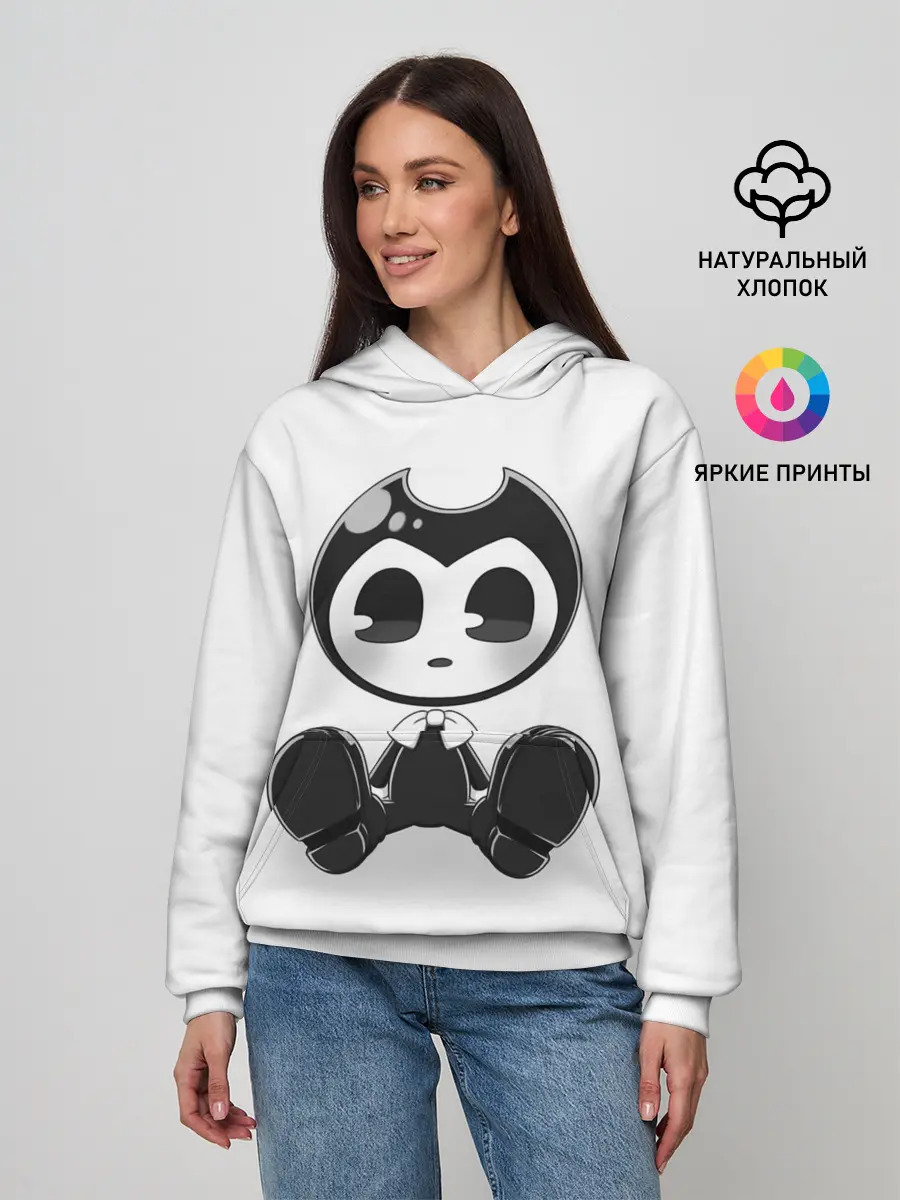 Женское худи / Bendy And The Ink Machine