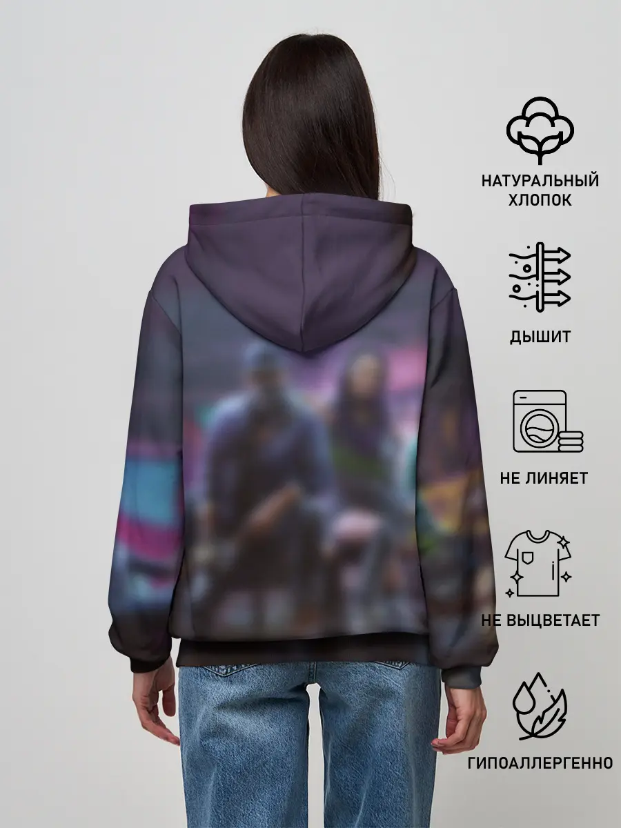Женское худи / Watch dogs