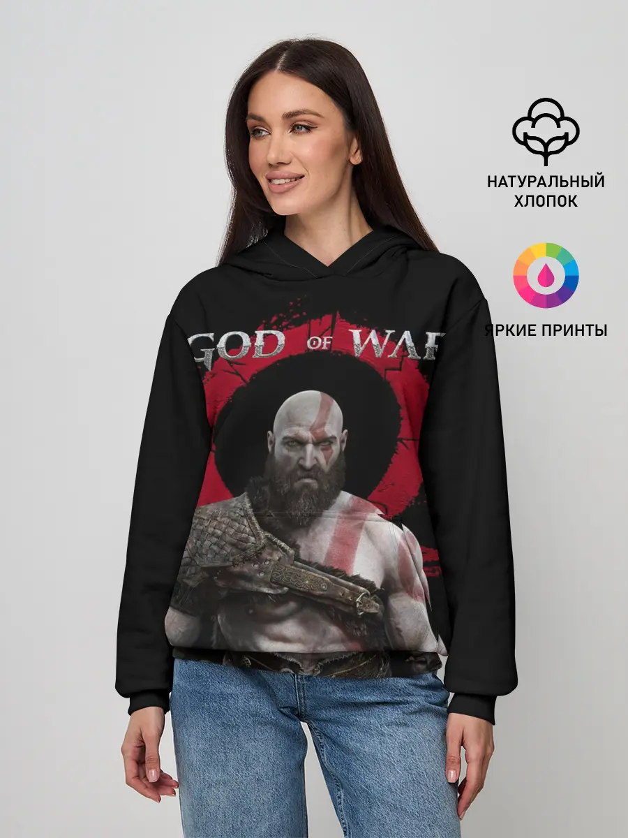Женское худи / God of War