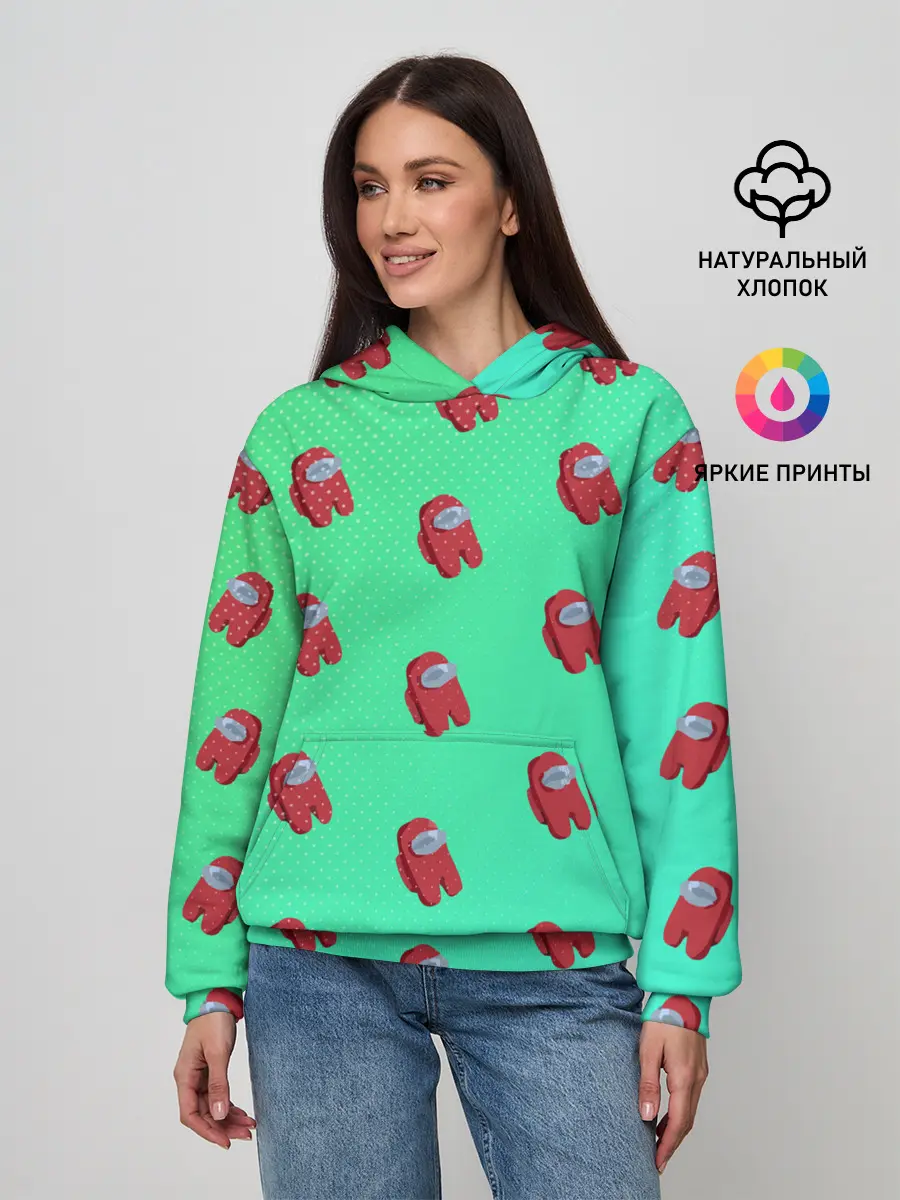 Женское худи / Among us