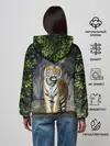 Женское худи / ТИГР В ЛЕСУ