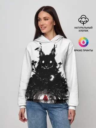 Женское худи / Красная шапочка