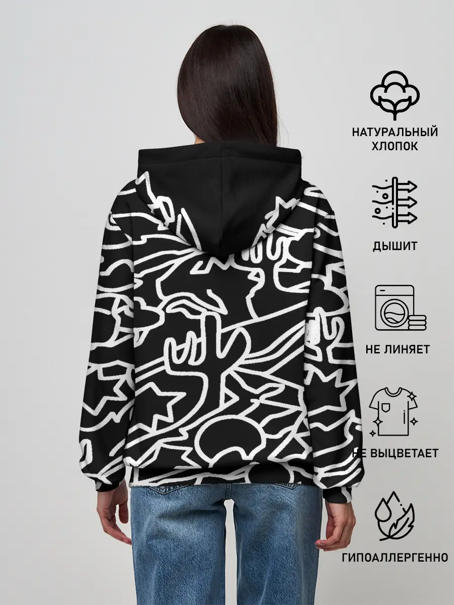 Женское худи / Mexican road