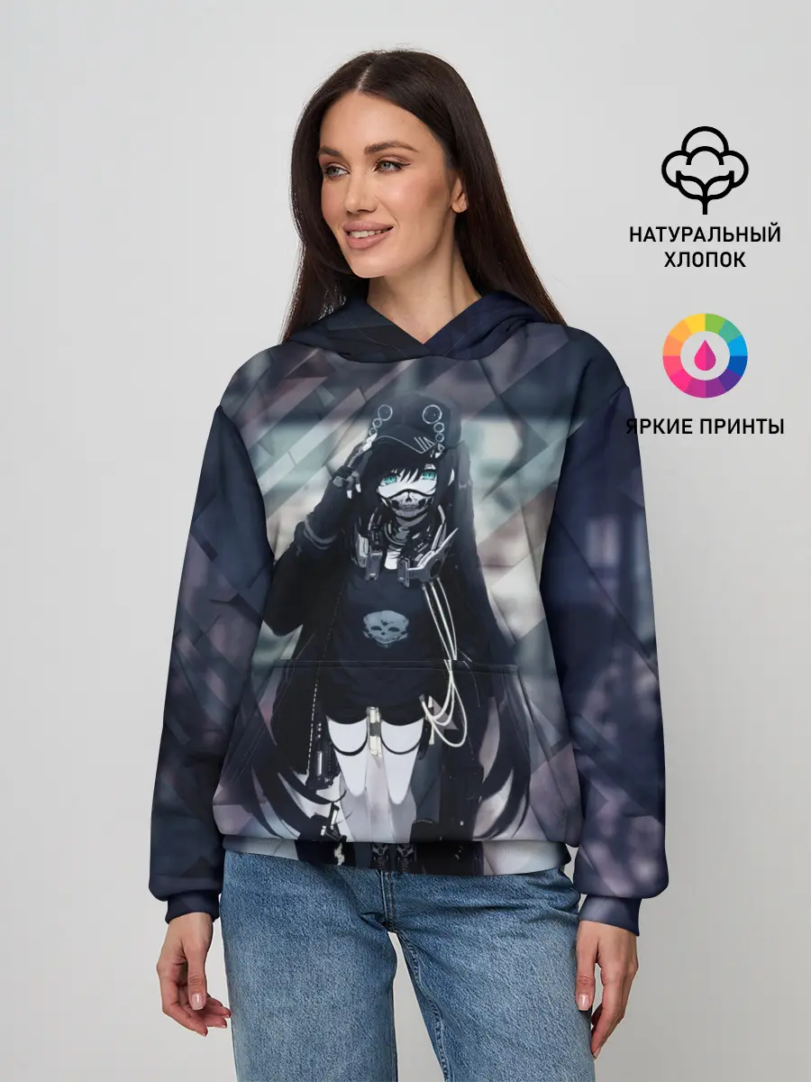 Женское худи / Anime Cyber