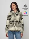 Женское худи / Черепа