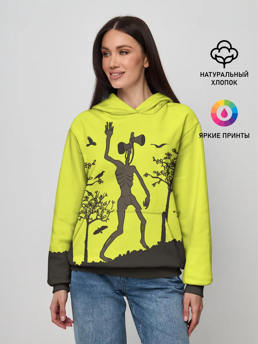 Женское худи / Siren Head