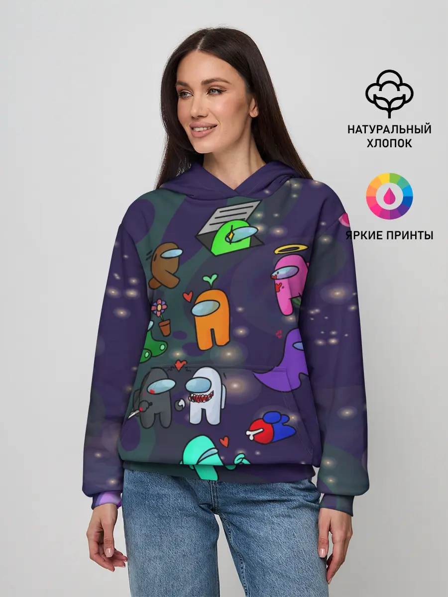 Женское худи / Among Us