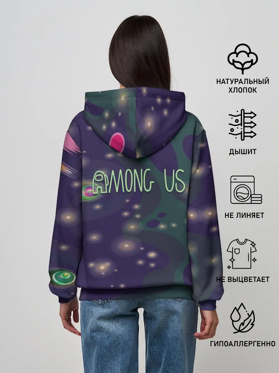 Женское худи / Among Us