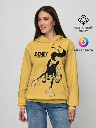 Женское худи / Bendy And The Ink Machine