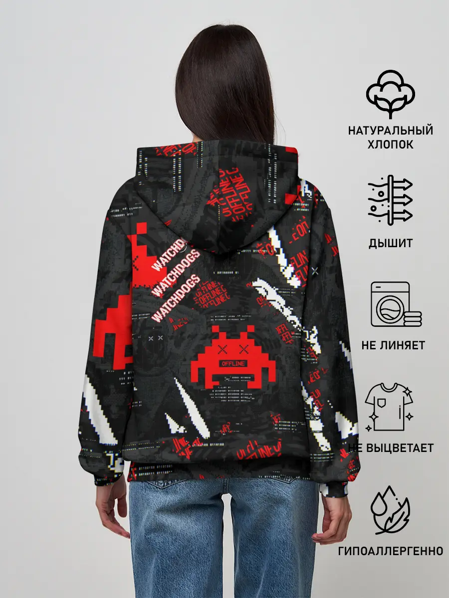 Женское худи / Watch Dogs: Legion