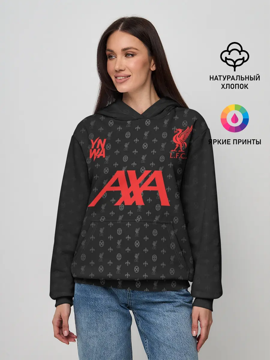 Женское худи / LIVERPOOL разминочная 20/21