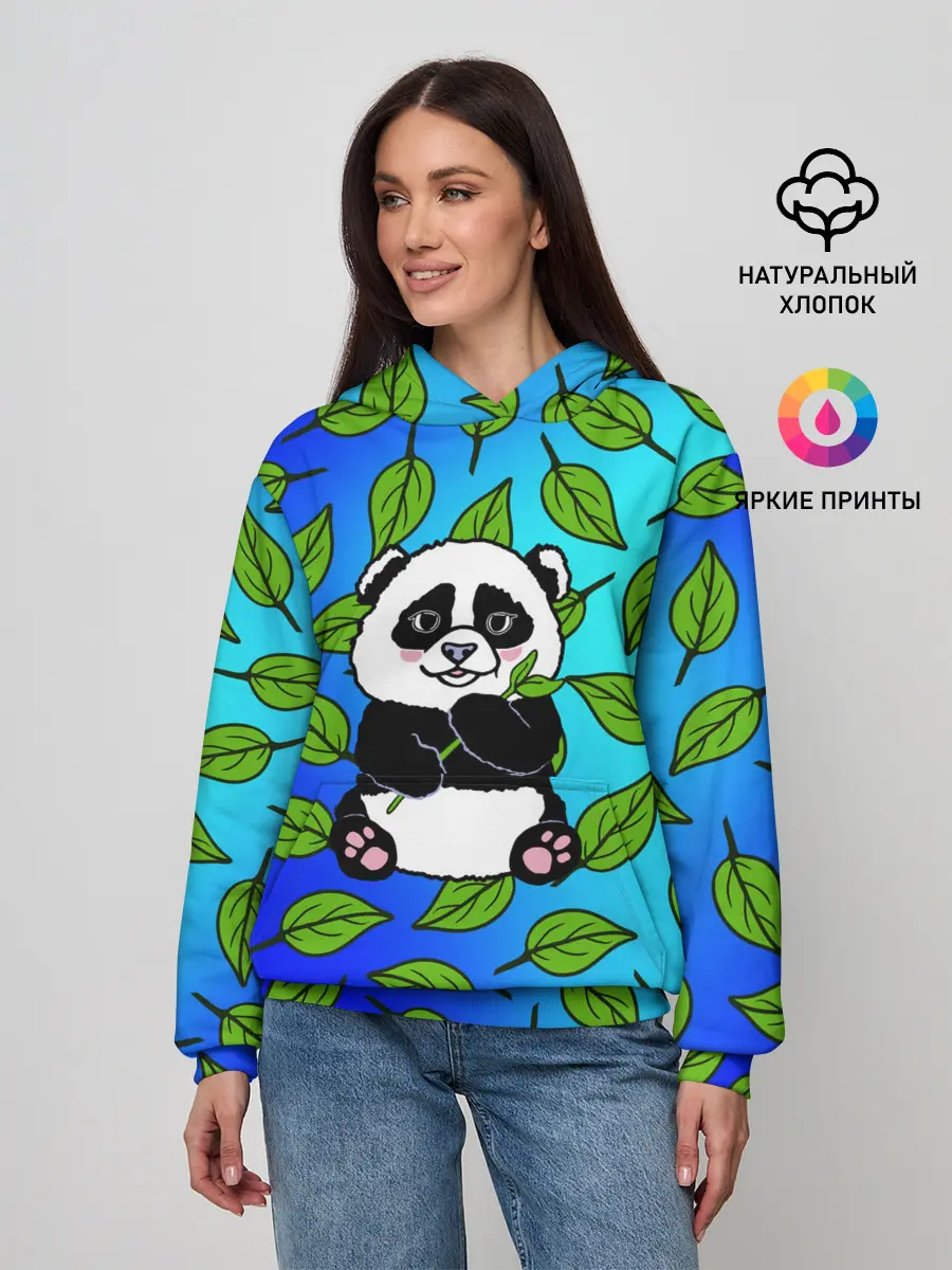 Женское худи / Панда