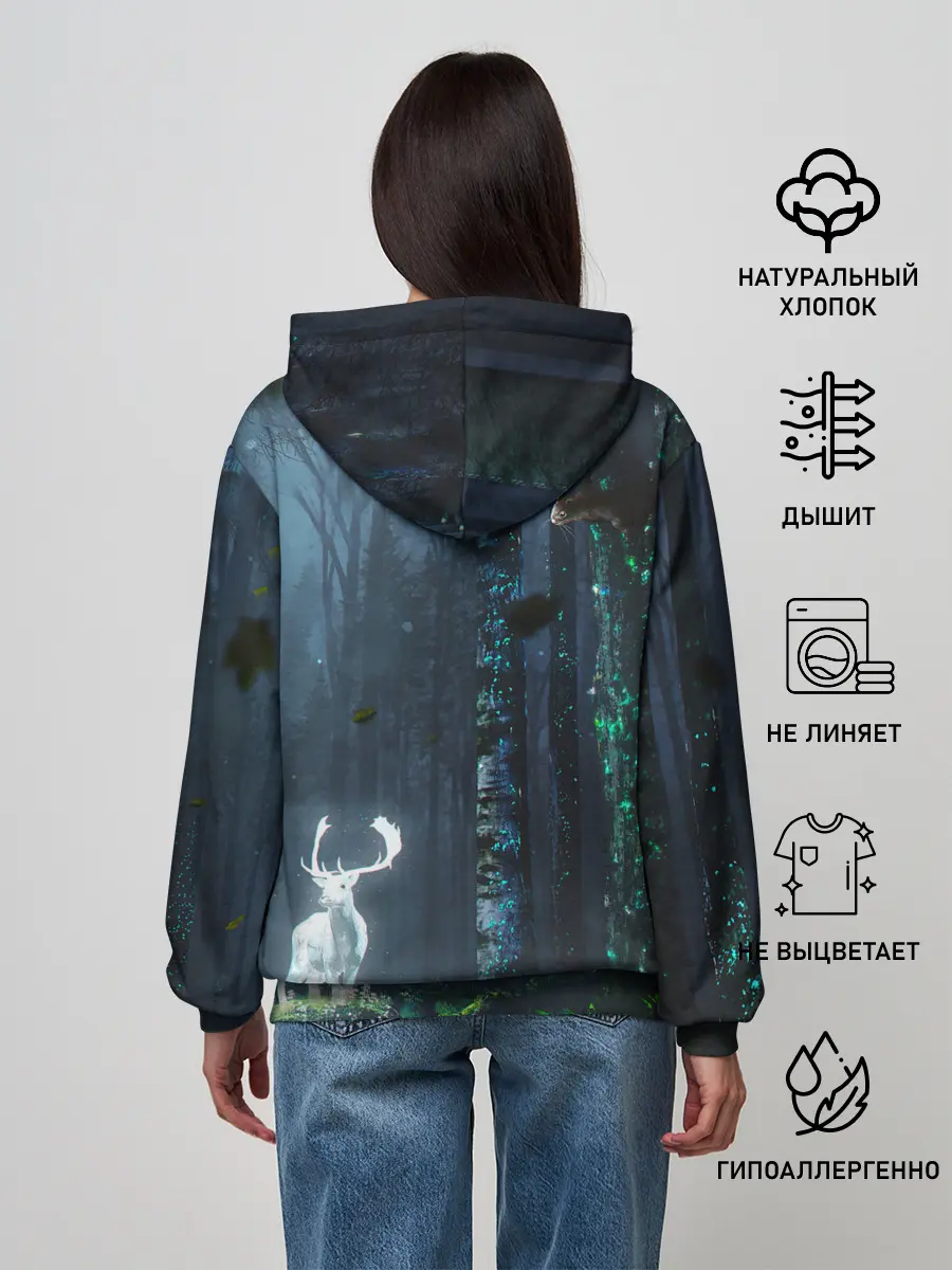 Женское худи / Олень