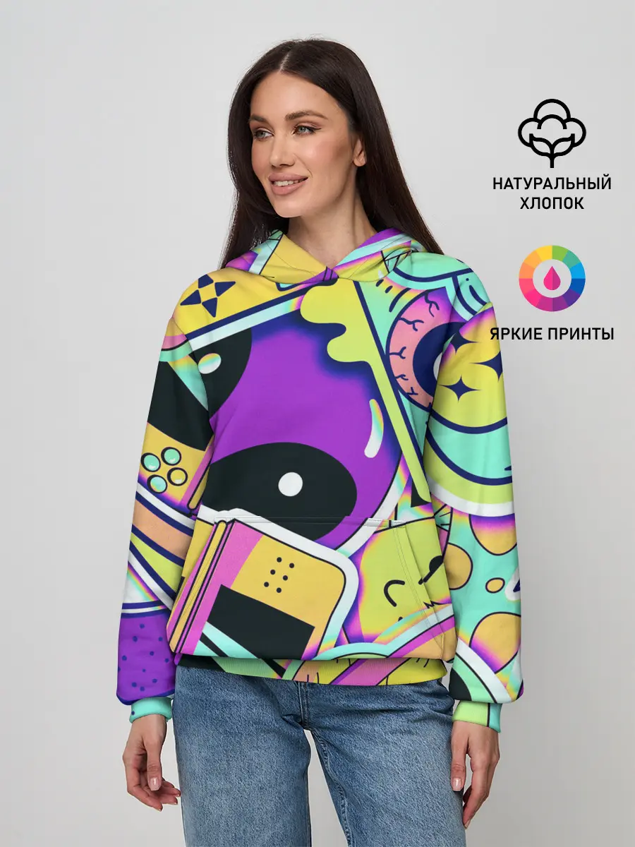 Женское худи / Alien