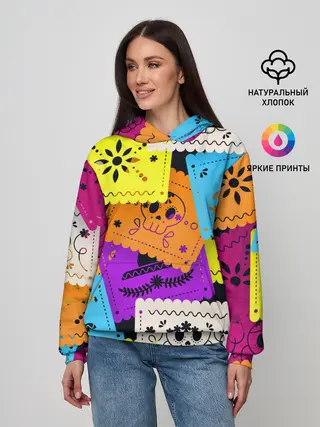 Женское худи / Color pattern