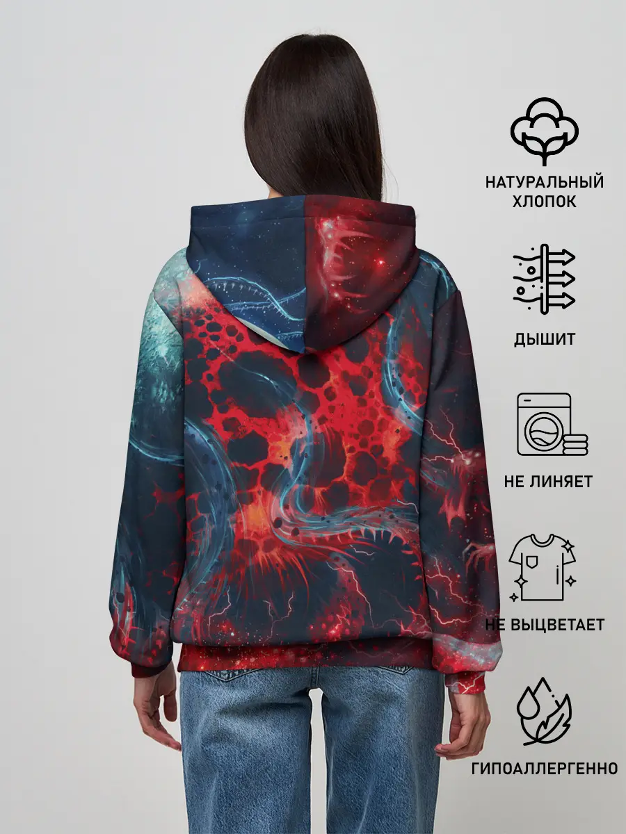 Женское худи / Гигантский космический монстр