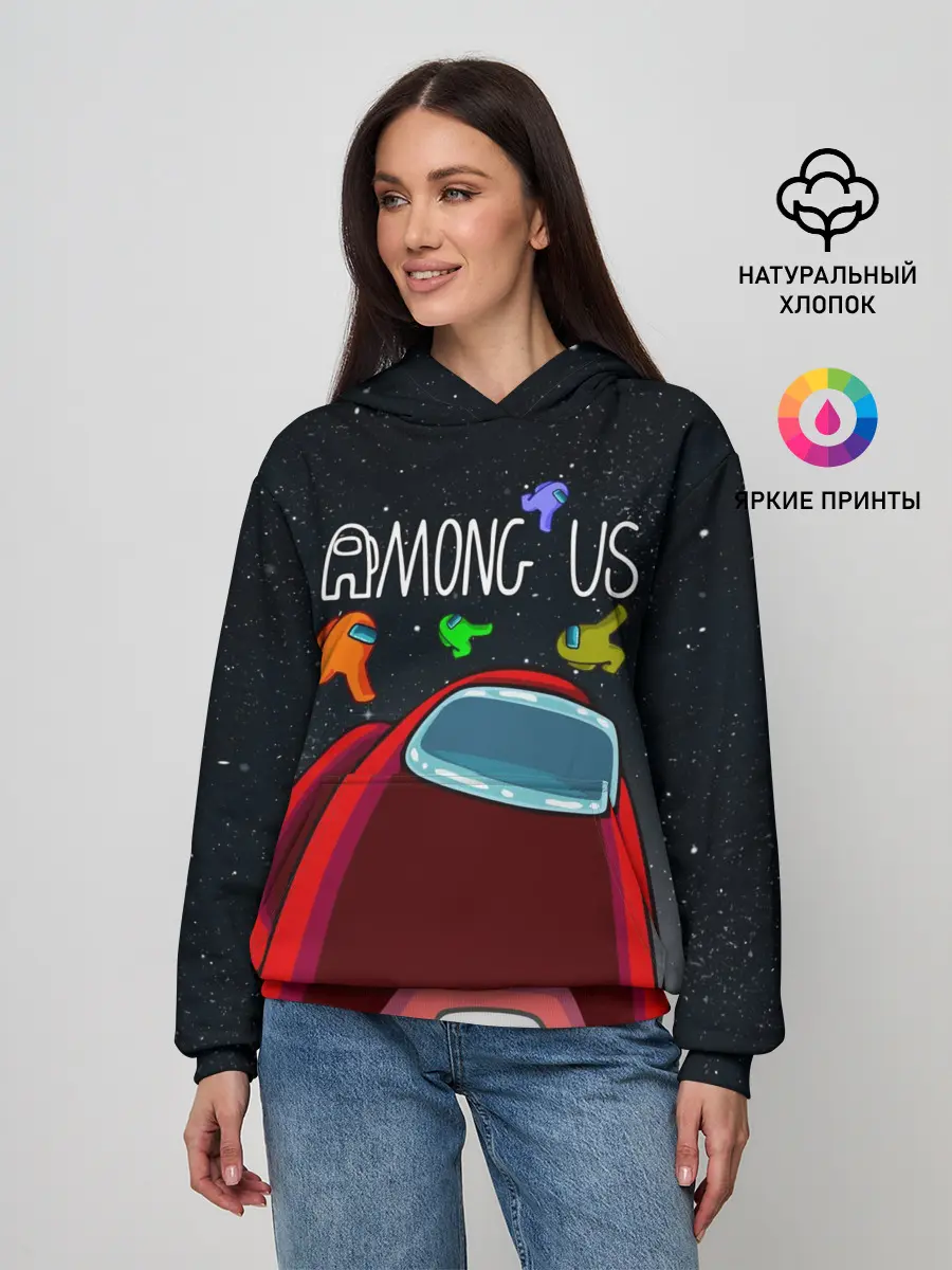 Женское худи / AMONG US