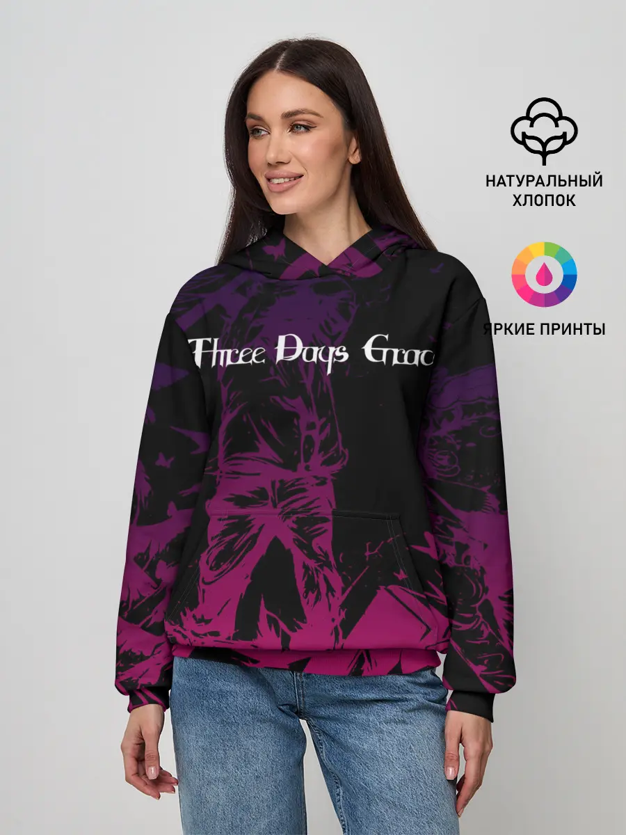 Женское худи / THREE DAYS GRACE.