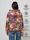 Женское худи / Разные цветы