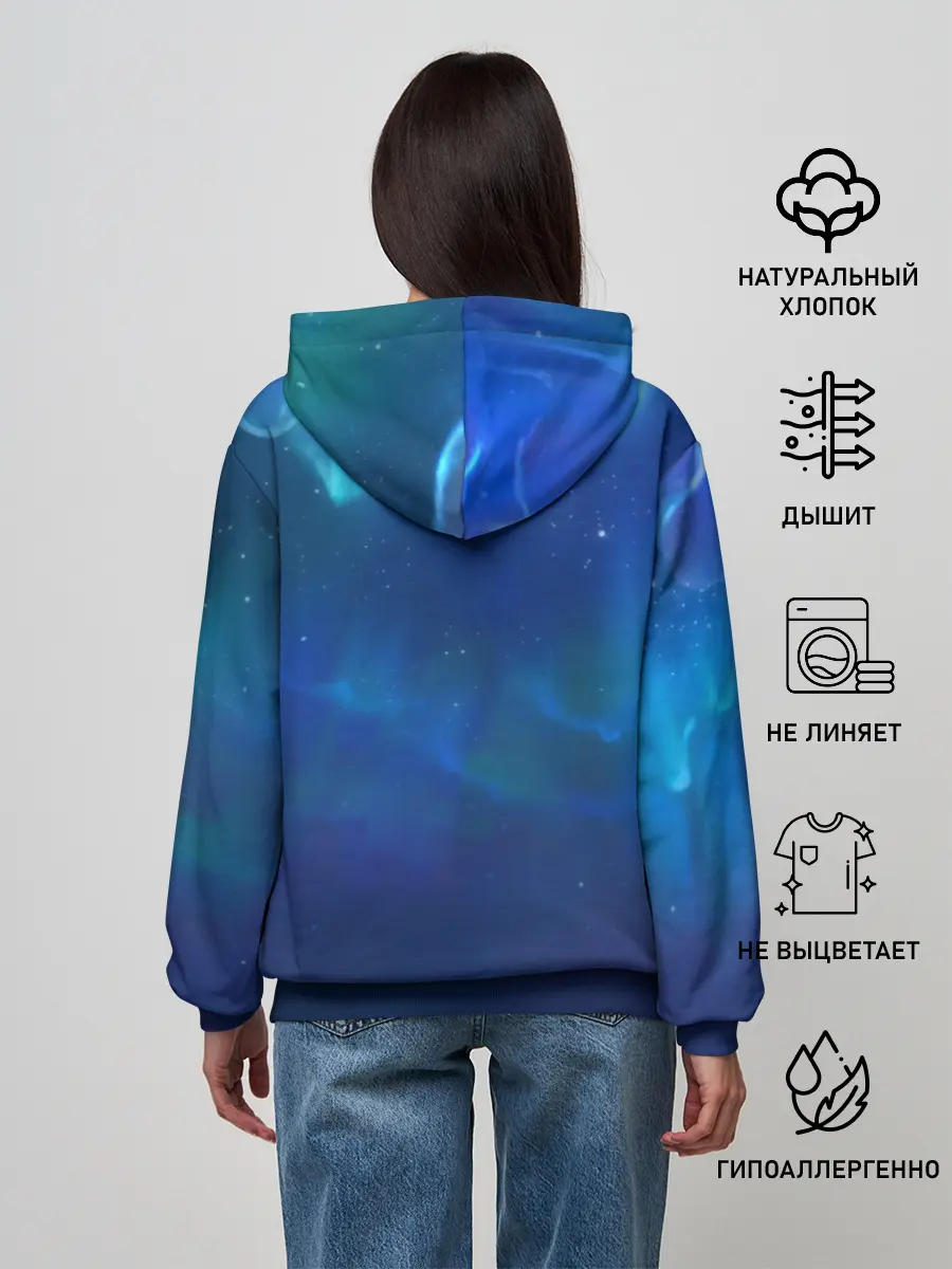 Женское худи / Одинокий Волк