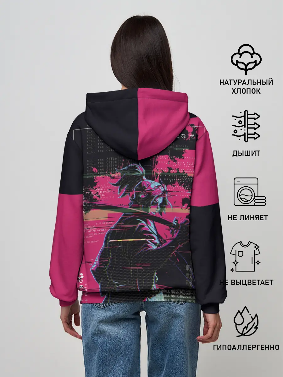 Женское худи / Samurai KATANA ZERO