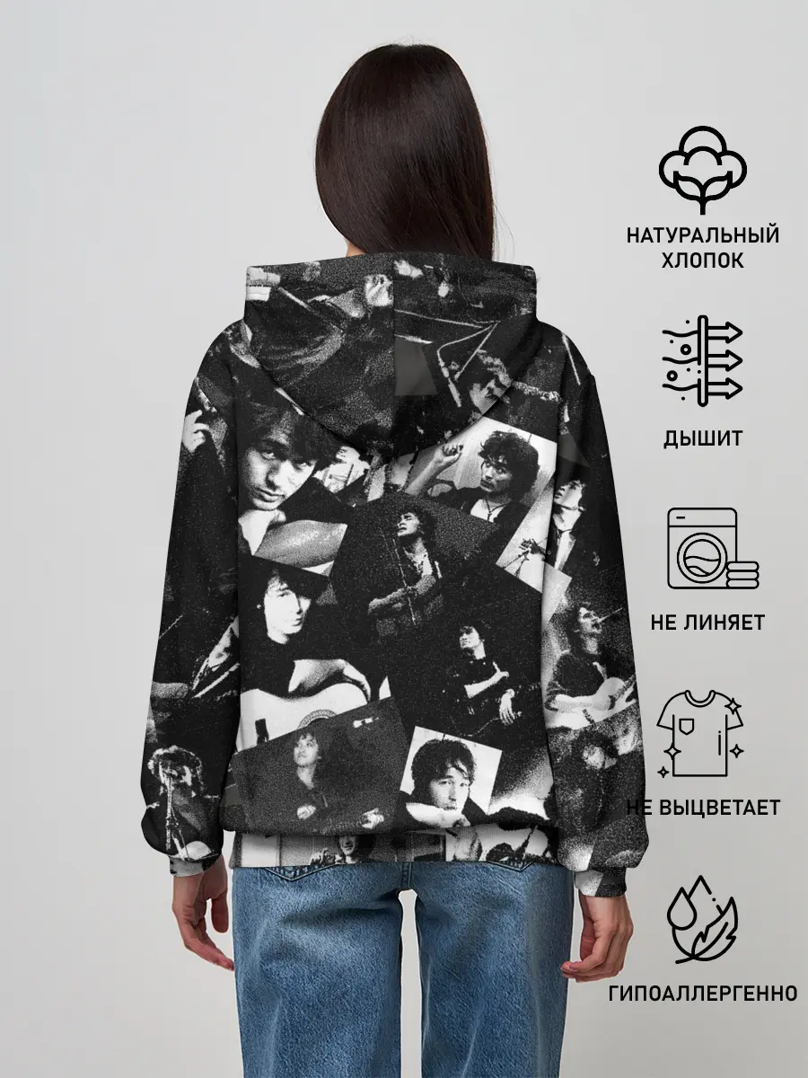 Женское худи / Цой