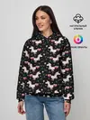 Женское худи / Unicorns pattern
