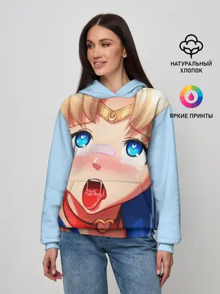 Женское худи / SAILOR MOON AHEGAO