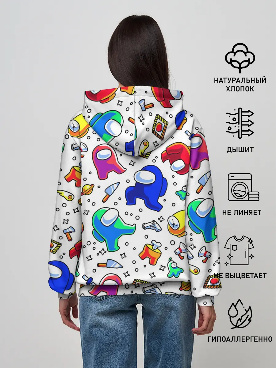 Женское худи / AMONG US