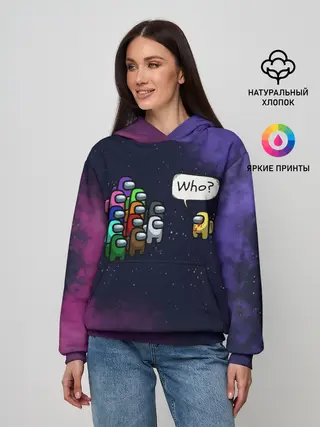 Женское худи / AMONG US